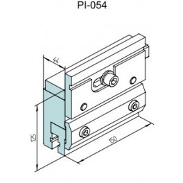 Zacisk kompletny mocowania mechanicznego WILA (Trumpf) PI-054